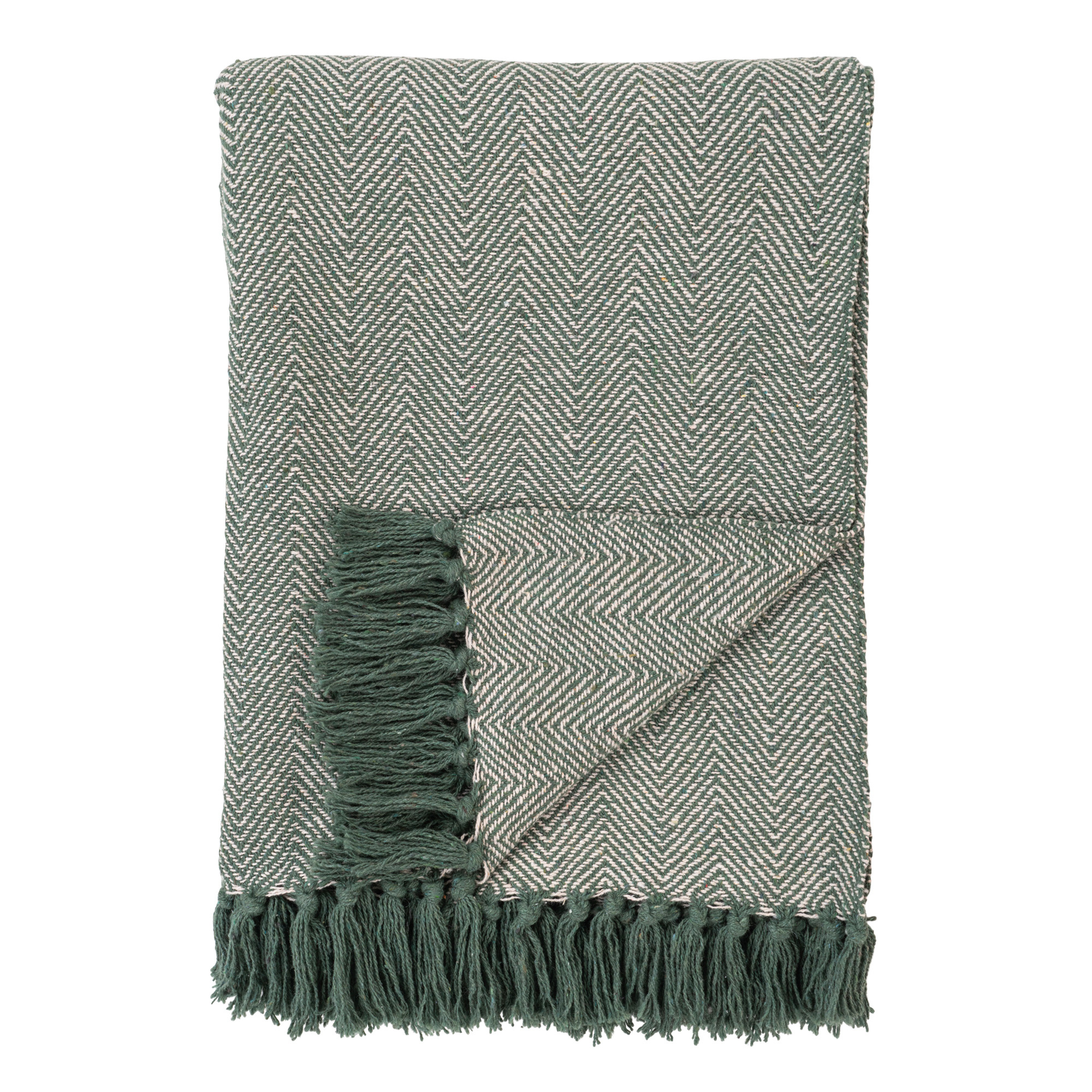 Moderne groene %27%27Cort%27%27 plaid/deken - L160xB130xH1 cm Moderne groene %27%27Cort%27%27 plaid/deken - L160xB130xH1 cm