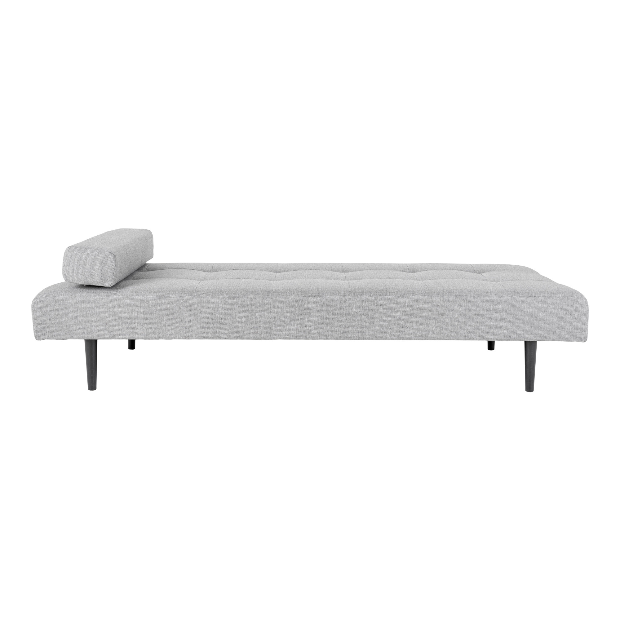 Moderne grijze %27%27Capri%27%27 ligbank - L200xB80xH38 cm