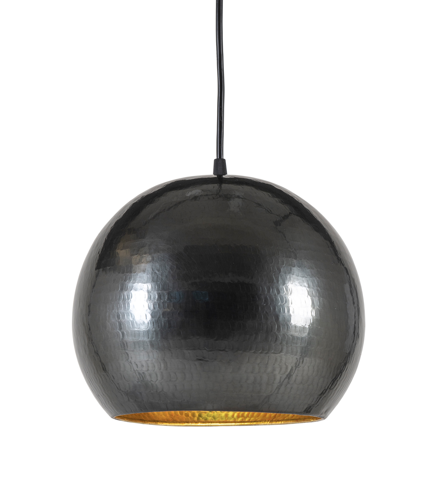 Moderne grijze %27%27Albi%27%27 ball lamp - L35xB35xH35 cm