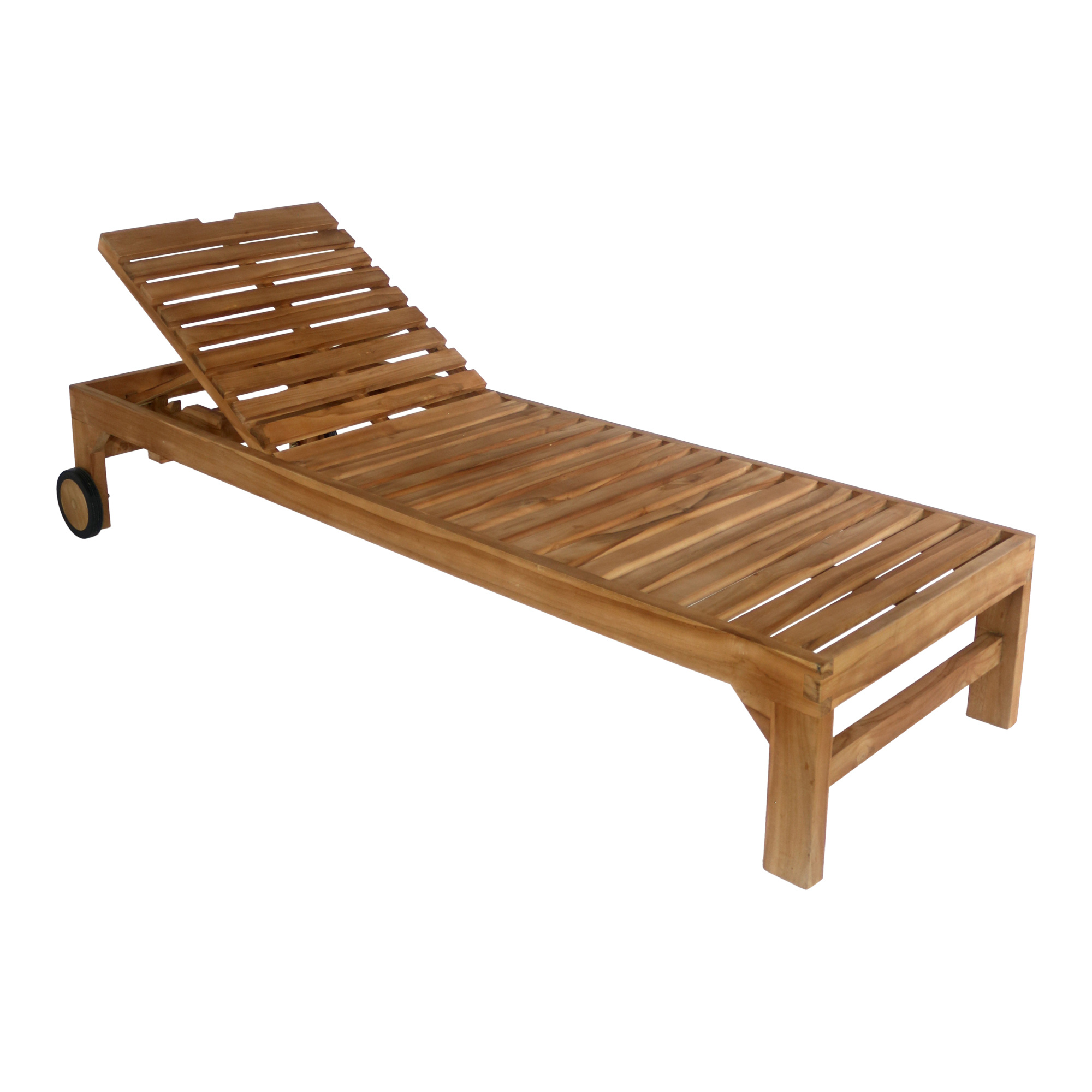 Moderne bruine %27%27Andorra%27%27 tuinstoel - L200xB62xH37 cm Moderne bruine %27%27Andorra%27%27 tuinstoel - L200xB62xH37 cm