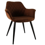 Industriële bruine %27%27West%27%27 stoel - L67,5xB62xH81 cm Industriële bruine %27%27West%27%27 stoel - L67,5xB62xH81 cm