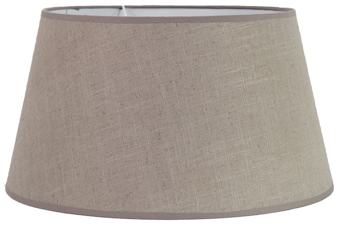 Moderne bruine %27%27Victoria%27%27 lampshade tapered rond XXL - L41xB41xH21 cm