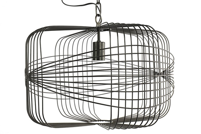 Moderne zwarte %27%27Godvar%27%27 pendant lamp E27 - L50xB50xH37 cm Moderne zwarte %27%27Godvar%27%27 pendant lamp E27 - L50xB50xH37 cm