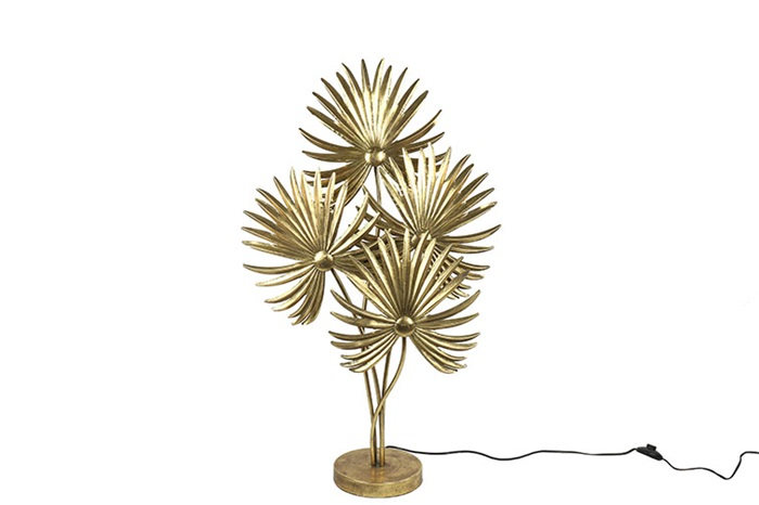 Moderne gouden%27%27Sabia%27%27 lamp E14 M - L62,5xB22xH104 cm