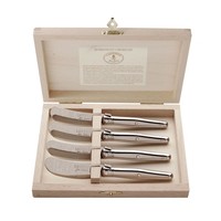 Laguiole Premium 4 Small Butter Knives Stainless Steel
