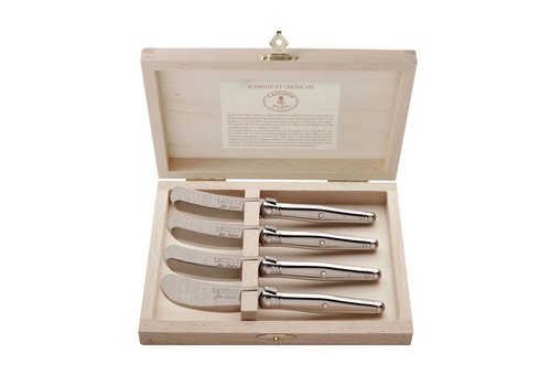 Laguiole Laguiole Premium 4 Small Butter Knives Stainless Steel