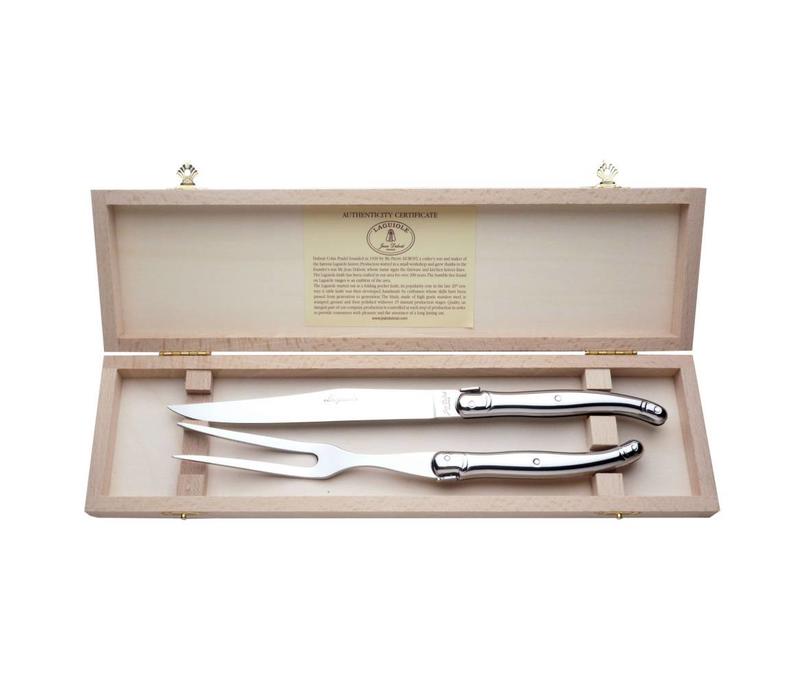 Laguiole Premium Carving Set Stainless Steel