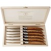 Laguiole Laguiole Premium 6 Steakmesser Olivenholz