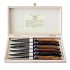 Laguiole Laguiole Premium 6 Steak Knives Mixed Wood