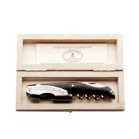 Laguiole Sommelier Buffalo Horn in Wooden Box