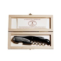 Laguiole Sommelier Black in Wooden Box