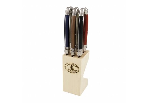 Laguiole Laguiole Classic 6 Steak Knives Autumn