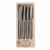 Laguiole Laguiole 4 Butter Knives Stainless Steel in Display