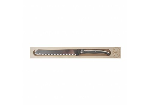 Laguiole Laguiole Classic Couteau à Pain Acier Inox en Présentoir