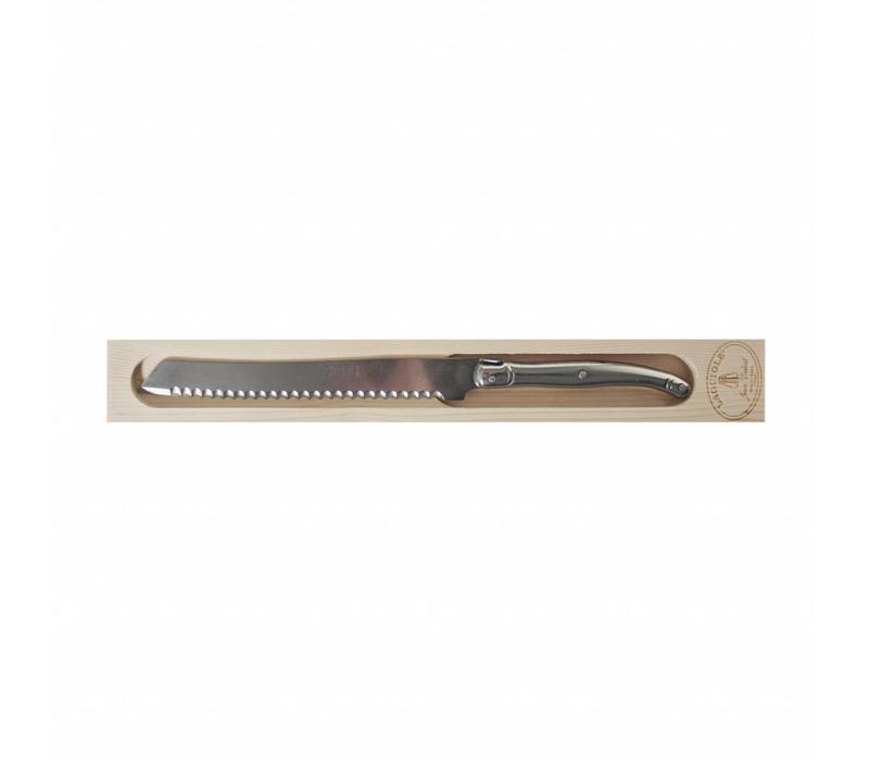 Laguiole Classic Brotmesser Edelstahl im Display