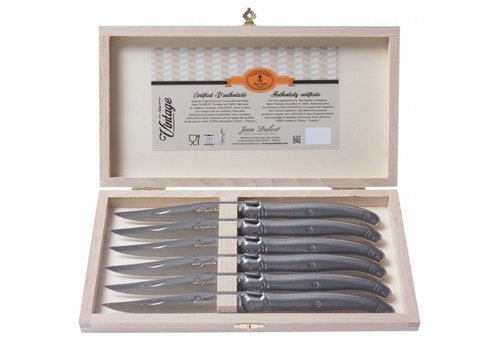 Laguiole Laguiole Premium 6 Steakmesser Vintage Edelstahl