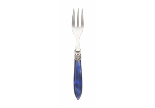 Murano Fourchette à gâteau Murano, bleue