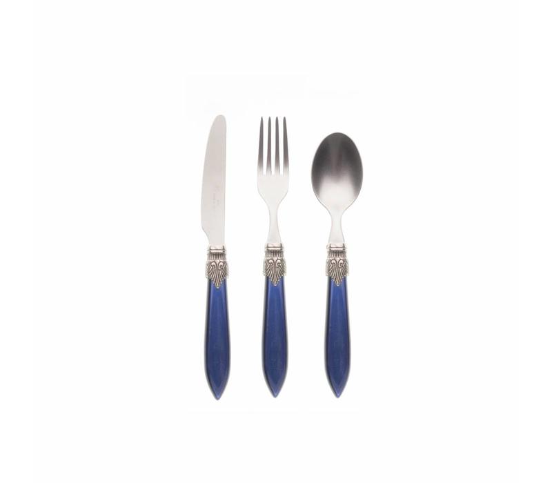 Murano 18 piece Dessert-/Breakfast Set Blue