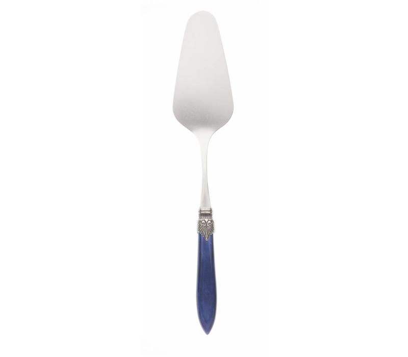 Murano Cake Server 'Blue'
