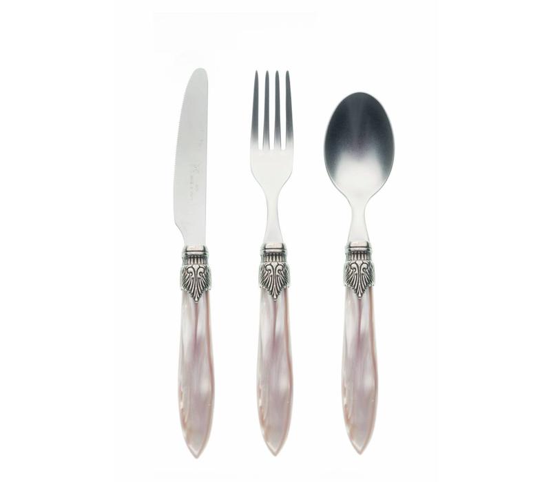 Breakfast Cutlery Set (3-piece) Murano Champagne