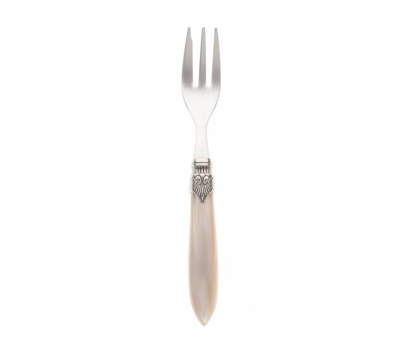 Murano Cake / Dessert Fork – Champagne | Small Fork for Cake, Dessert or Starter