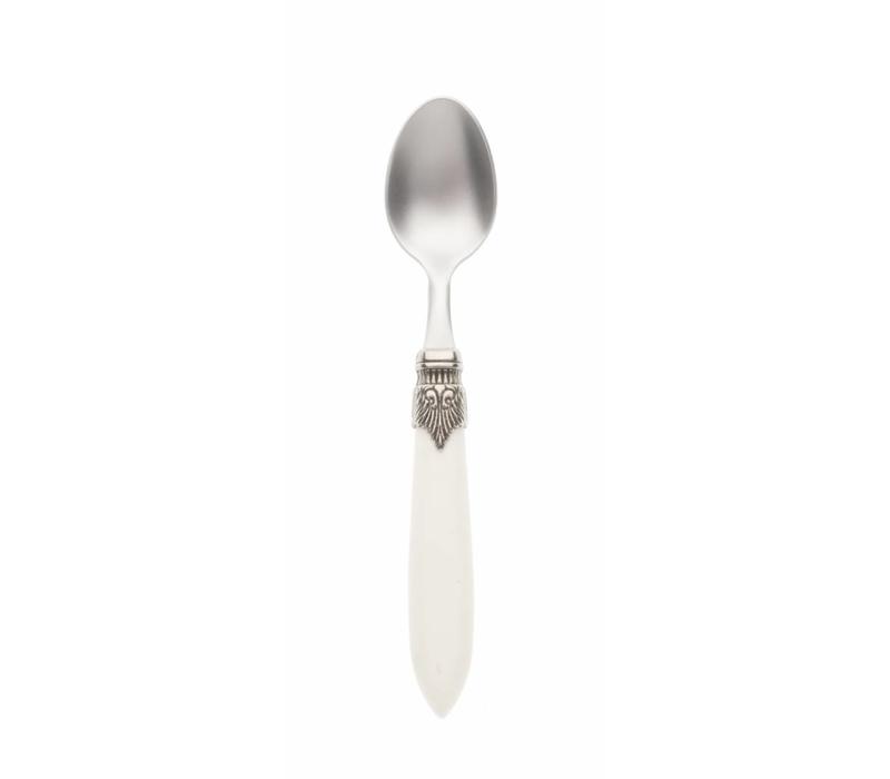 Murano Coffee / Dessert Spoon Matte Ivory