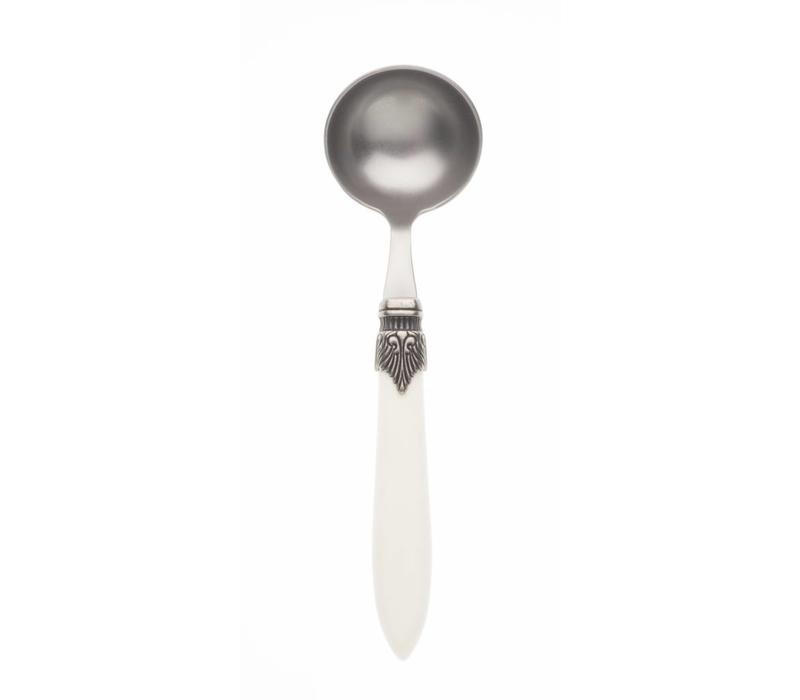 Sauce Ladle Murano Ivory Matt