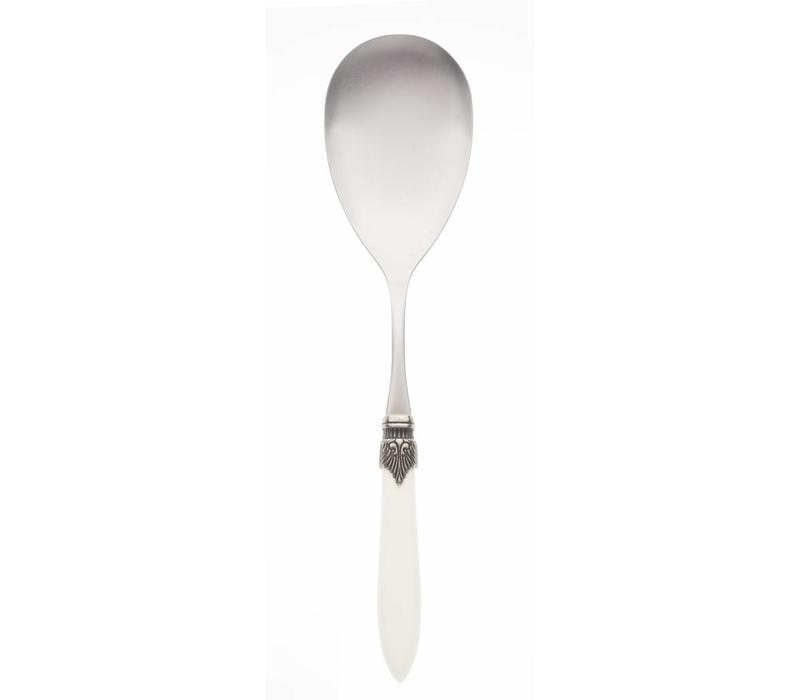 Serving Spoon Murano Ivory Matt