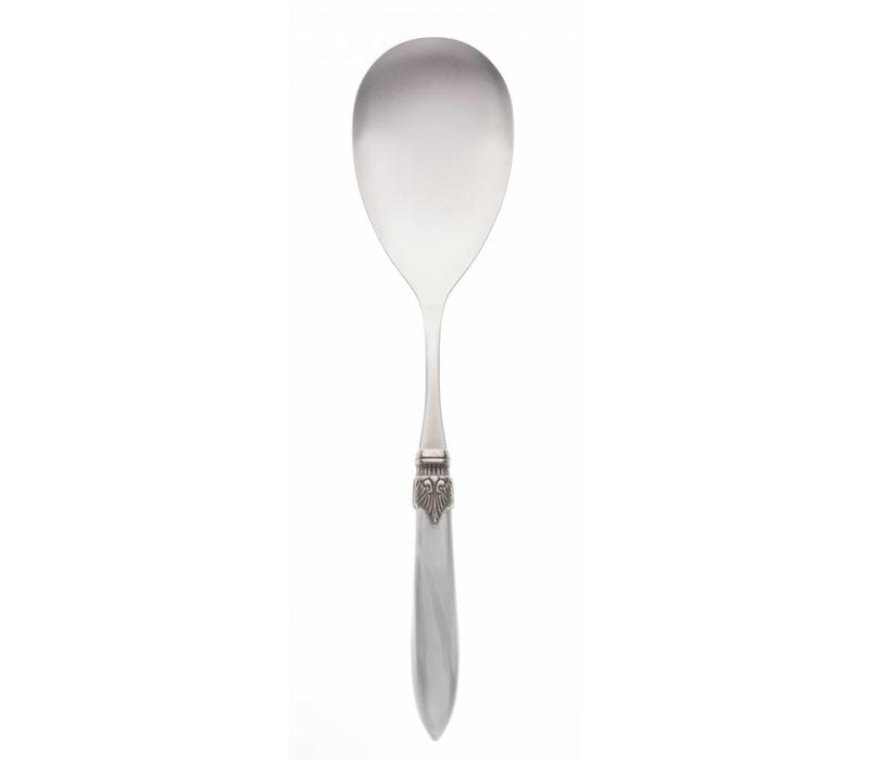 Serving Spoon Murano, Light Grey