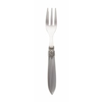 Murano Cake Fork Light Grey