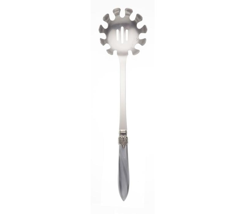 Spaghetti Server Murano, Light Grey