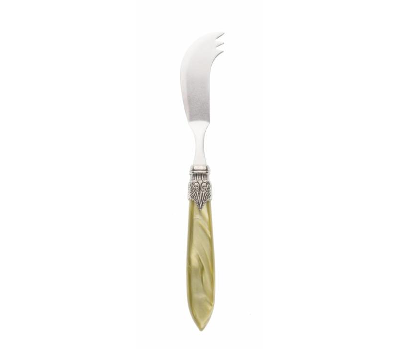 Murano Small Cheese Knife Olive Green