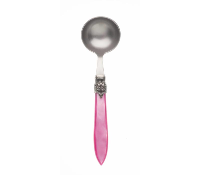 Sauce Ladle Murano, Pink