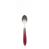 Murano Murano Espresso / Coffee Spoon Burgundy Red