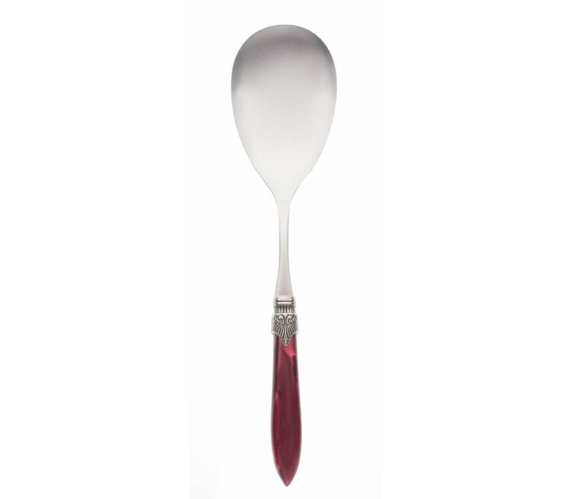 Serving Spoon Murano Burgundy