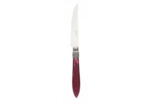 Murano Steak Knife Murano Burgundy