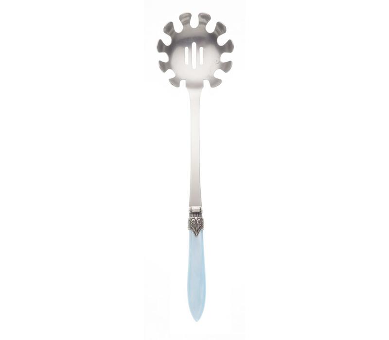 Spaghetti Server Murano Turquoise