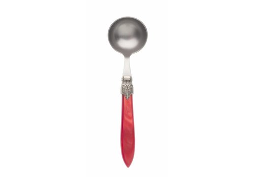 Murano Sauce Ladle Murano, Red