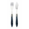 Murano Fish Cutlery Set (2-piece) Murano Anthracite