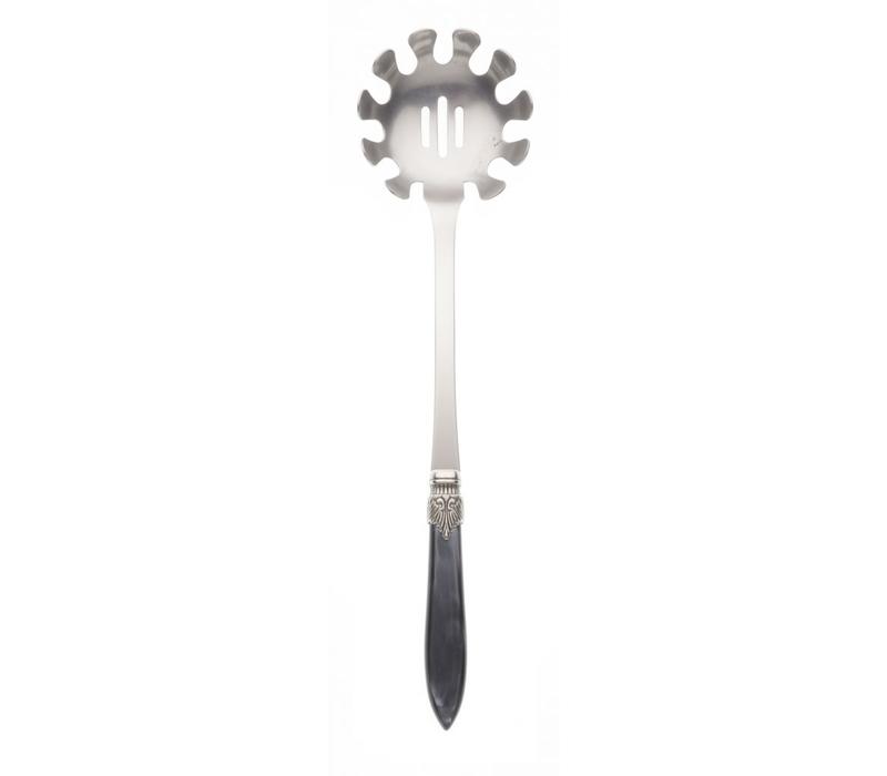 Murano Spaghetti Server Anthracite