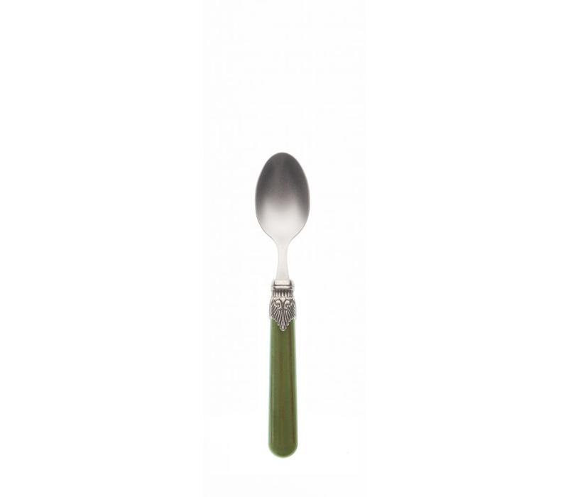 Dessert Spoon Vintage Moss