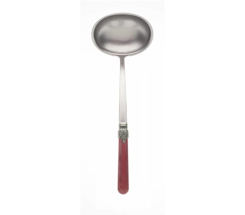 Soup Ladle Vintage, Red