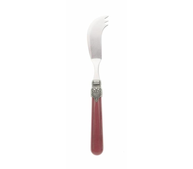 Cheese Knife Small (Pointed) Vintage, Red