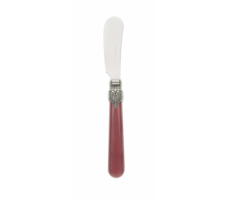 Vintage Couteau à Beurre Rouge