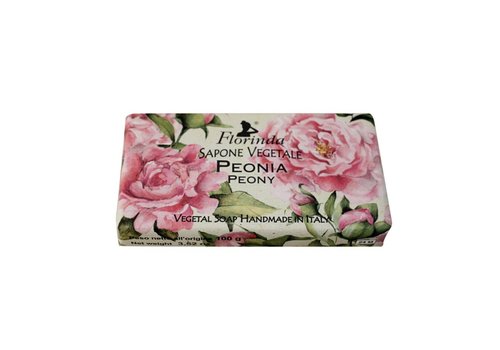 Savon Sapone Vegetale 100g Peony Rose