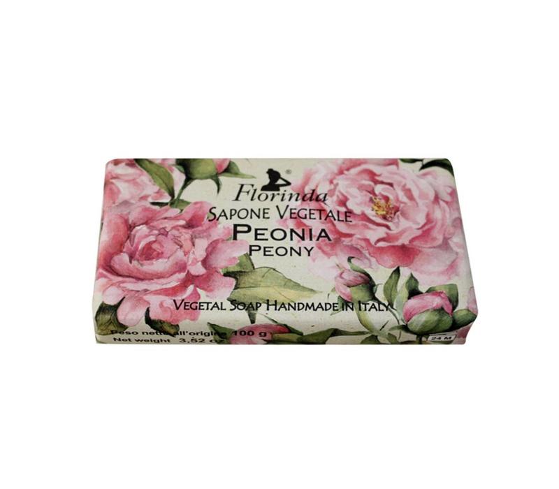 Sapone Vegetale 100g Peony Rose