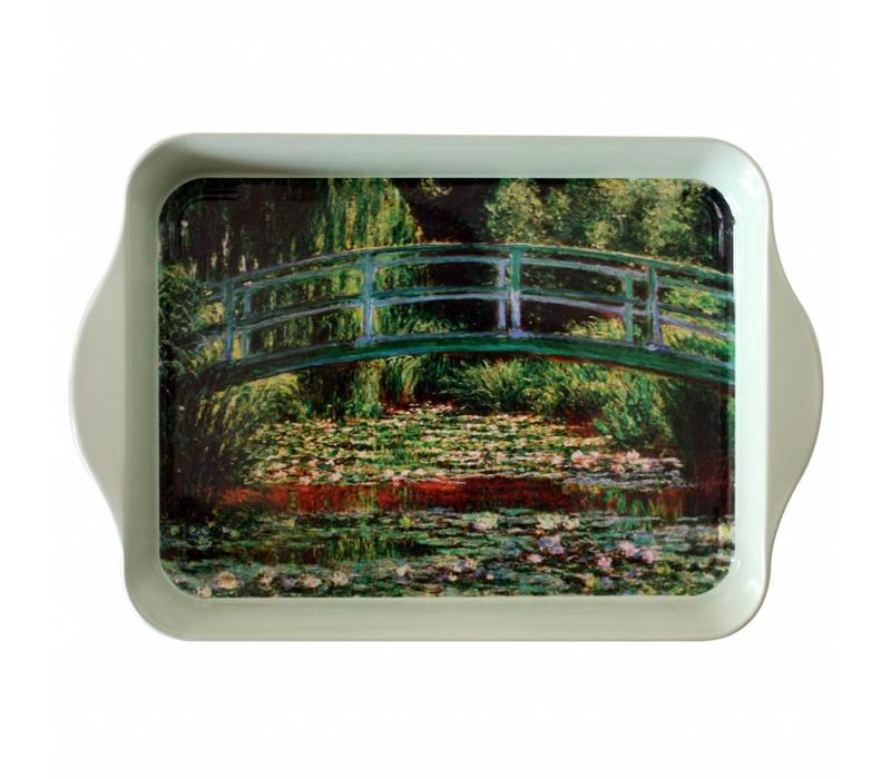 Mini-Tablett Monet Pont 14x21 cm Metall