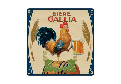 French Classics Dessous de verre Gallia 20x20 cm, résistant à la chaleur