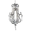 French Classics Kronleuchter Baroque Silber 16x35cm