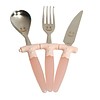 Kom Amsterdam Trebimbi 3-piece Children's Cutlery Pink